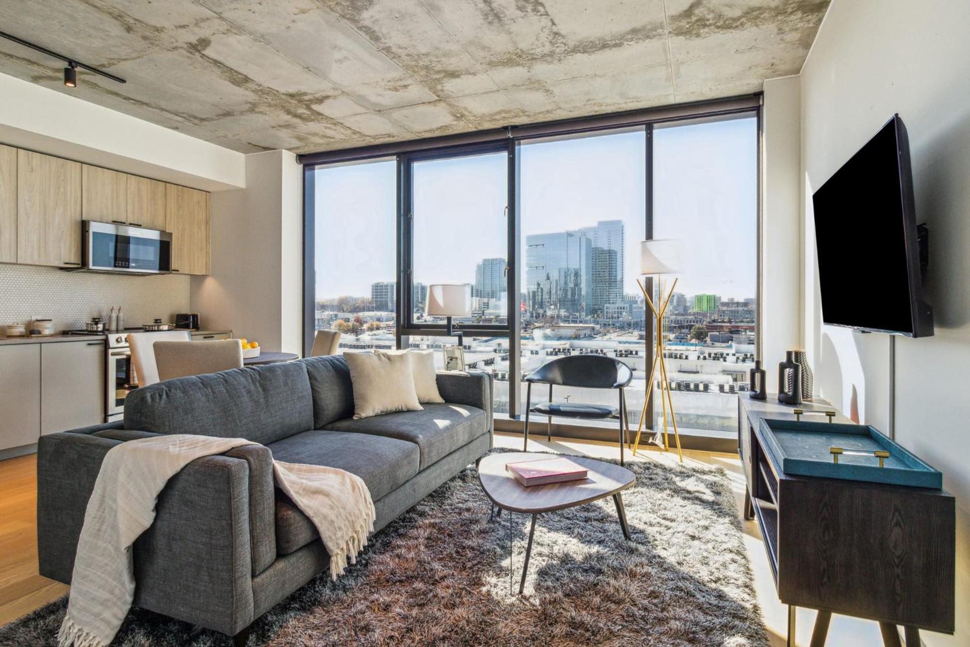 Contemporary City Living Apartments In Nashville Dış mekan fotoğraf